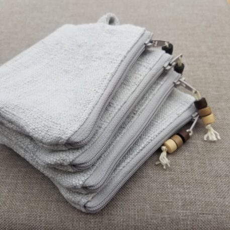altes LEINEN - zweiBAG - eine Tasche 2 Fächer - Image 7