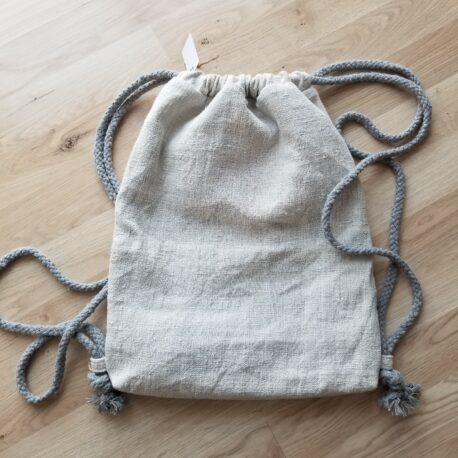 altes LEINEN upcycling - Gymbag PUR - Image 5